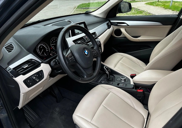 BMW X1 cena 117999 przebieg: 93150, rok produkcji 2019 z Rakoniewice małe 137